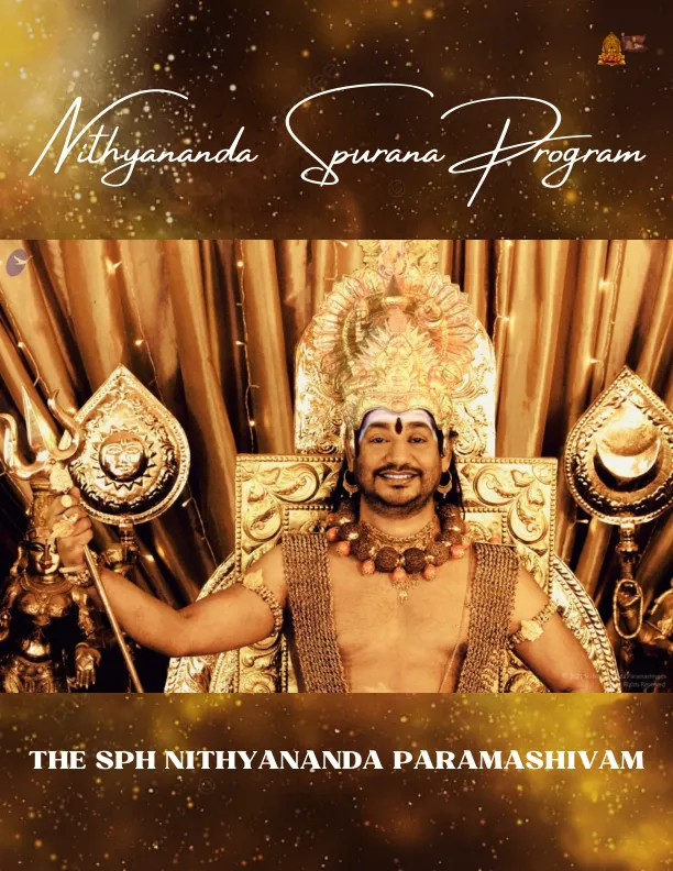 Nithyananda Spurana Program - English